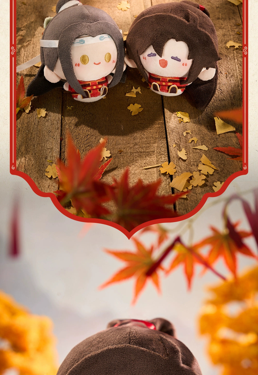 Mo Dao Zu Shi: Wei Wuxian Mini Doll Plush Keychain - Knight Ver