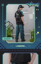 Genshin Impact: Kinich Impression Theme Detachable Cargo Denim Pants