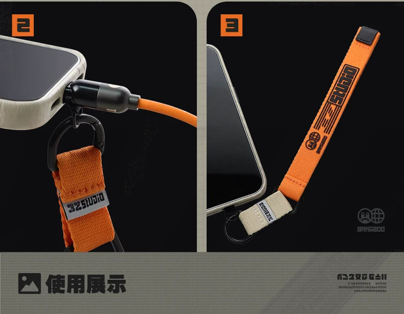 Zenless Zone Zero: Urban Kit Multi-functional Strap (Short) - Orange