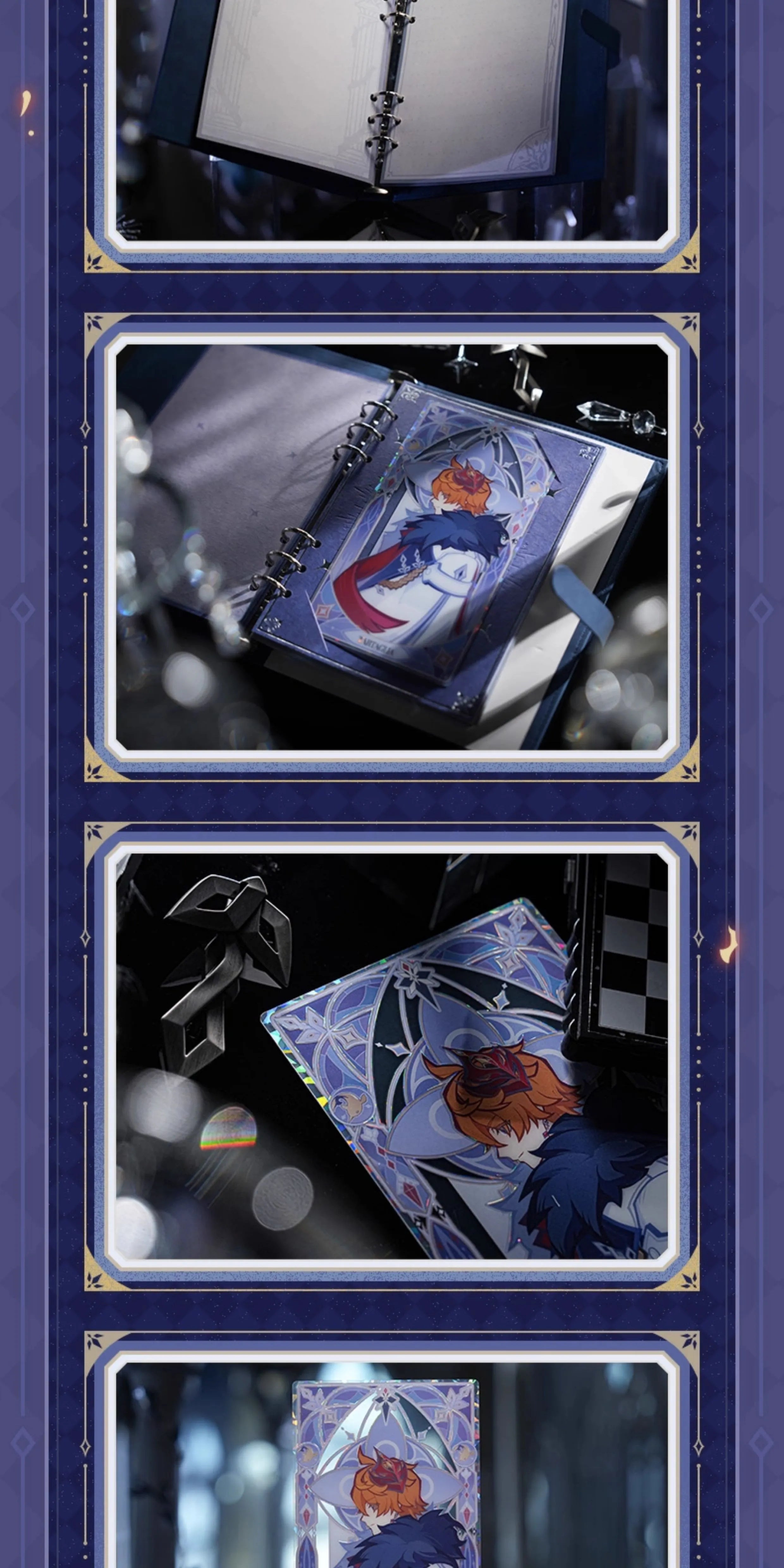 Genshin Impact: The Eleven Fatui Harbingers - Frost and Flame Diary Gift Set