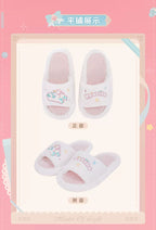 Honkai: Star Rail — Hyacine Impression Plush Slippers — product detail; other clothing and styling props excluded