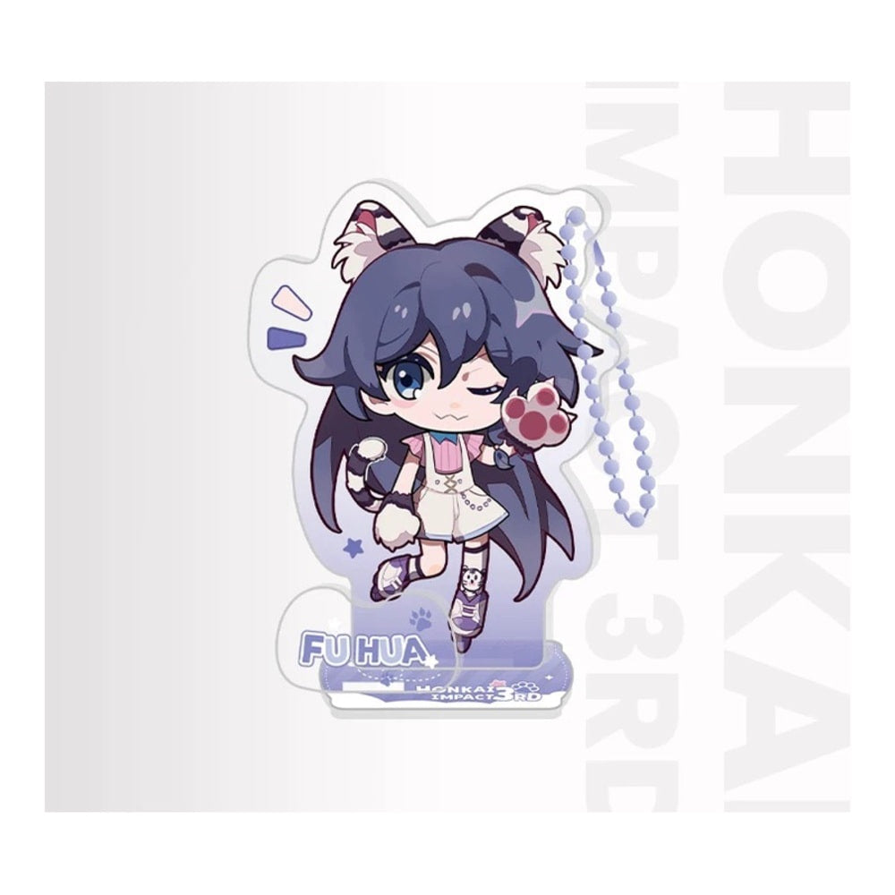 Honkai Impact 3rd Fu Hua Acrylic Keychain and Stand — view 1