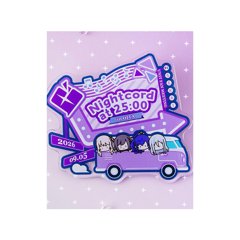 Project SEKAI — Nightcord at 25:00 Unit Fan Meeting Acrylic Badge