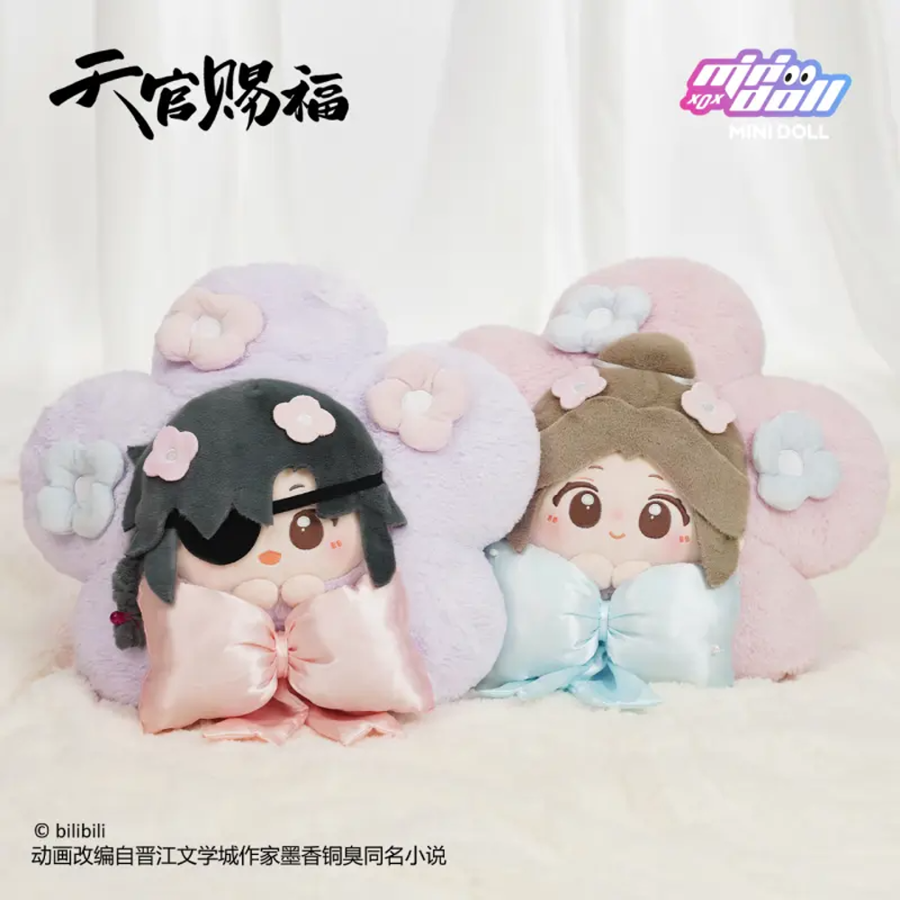 천관사복 공식 정품 굿즈 금수반화 시리즈 35cm 쿠션 베개 화성 사련 MINIDOLL 미니돌