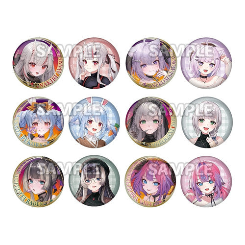 Hololive — LAWSON Halloween & Autumn Collab Can Badge Complete Set of 12