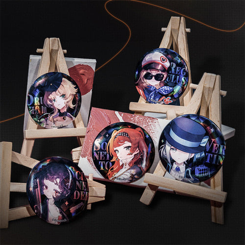 Reverse: 1999: Pop Fantasy Series Can Badge - Vertin, Sonetto, Regulus & More