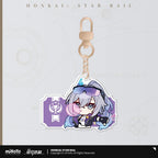 Honkai: Star Rail — Silver Wolf LV.999 Pom-Pom Exhibition Hall Acrylic Keychain