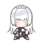 GODDESS OF VICTORY: NIKKE Nayuta Rounded character plush in the pictured outfit — view 1