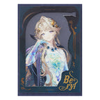 Design: Beryl with a gold hair ornament and a jewelled necklace