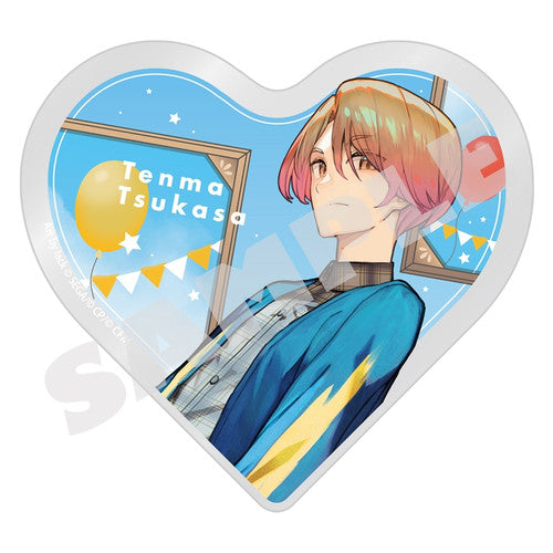 Project Sekai — Tsukasa Tenma Heart Acrylic Block — ZOZOTOWN Vol. 3 Commissioned Illustration