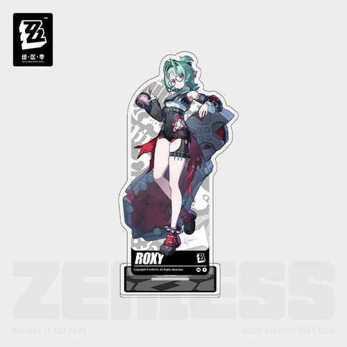 Zenless Zone Zero — Flint Workshop Roxy Acrylic Stand — Illustration Series