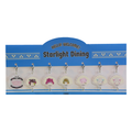 Set packed on a blue Starlight Dining header card: logo charm and six Cinderella Girls dumpling-shaped charms