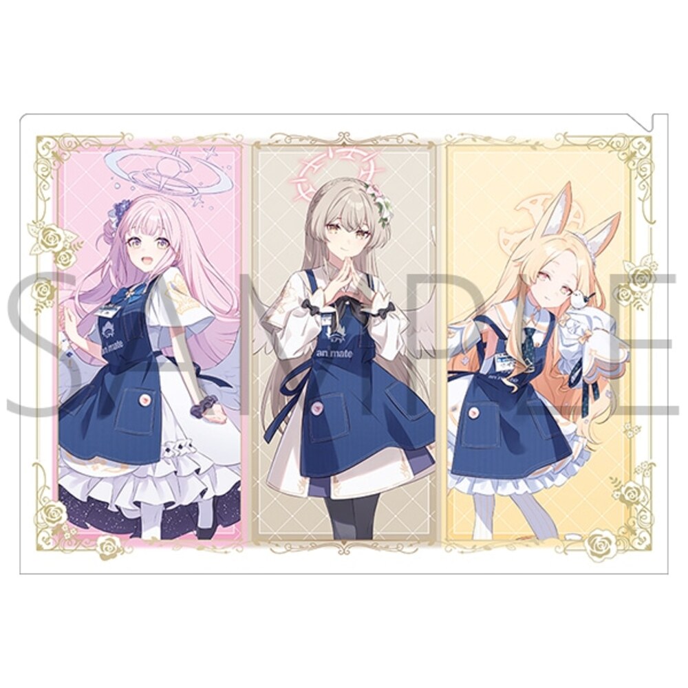 Blue Archive — Tea Party A4 Clear File — animate Autumn Fair
