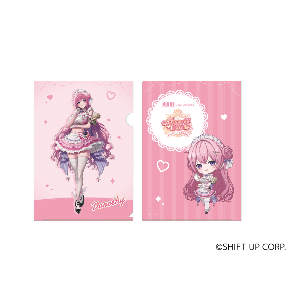 GODDESS OF VICTORY: NIKKE × and GALLERY Cafe Vol. 1 Clear File Folder – Dorothy · 1
