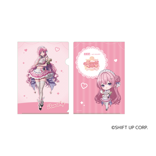 GODDESS OF VICTORY: NIKKE × and GALLERY Cafe Vol. 1 Clear File Folder – Dorothy · 1
