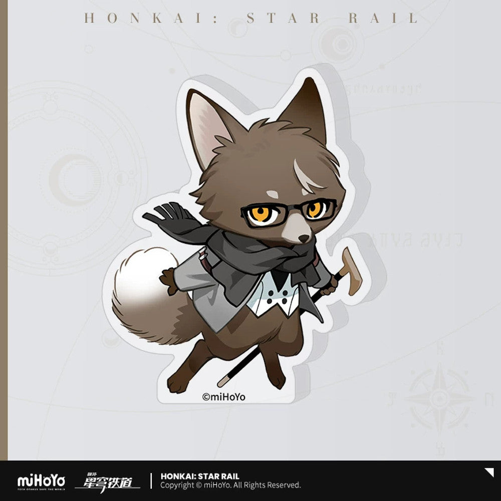 Honkai: Star Rail — Welt Mini Acrylic Stand — Azure Voyage Fluffy Ship Series