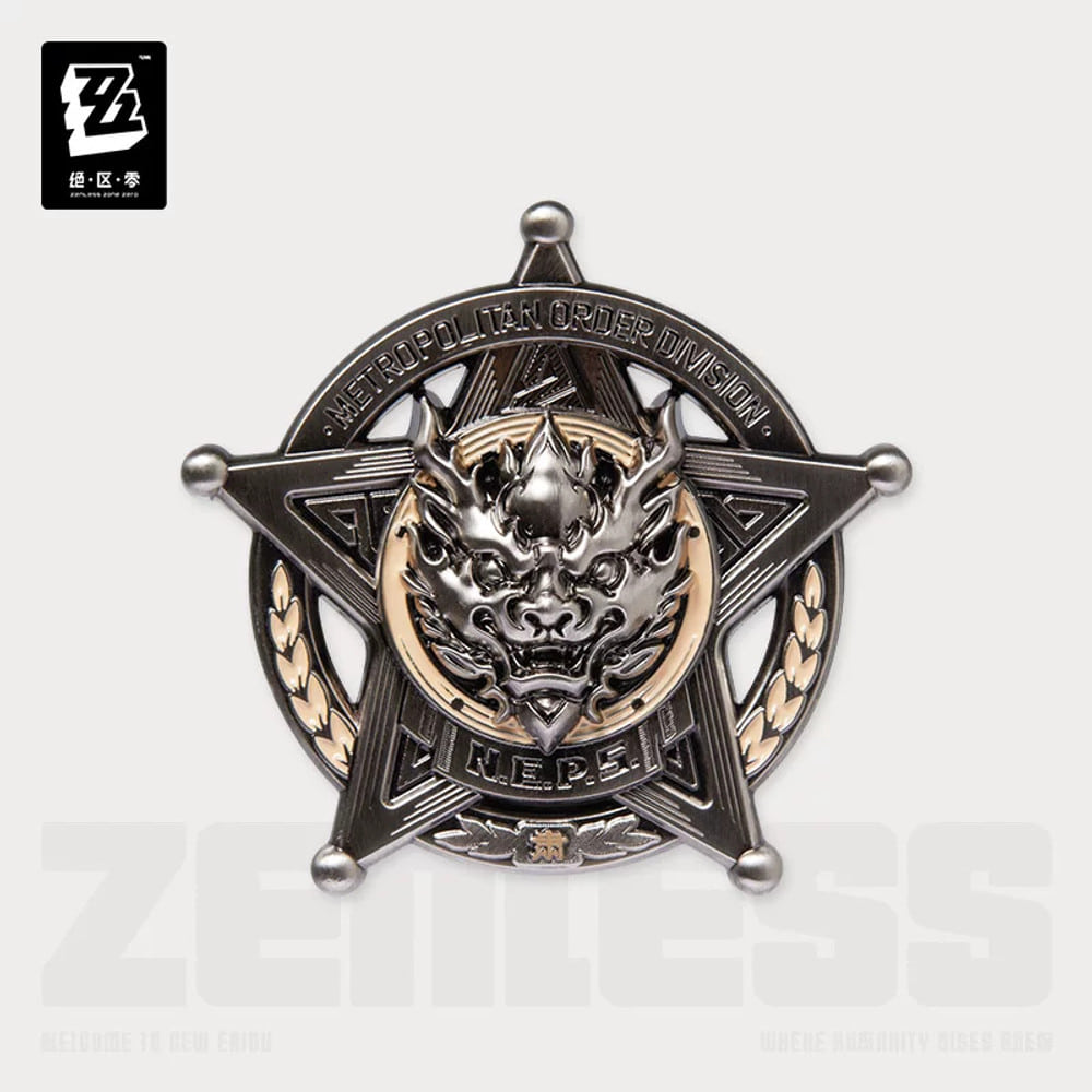 Zenless Zone Zero — Urban Management Department Metal Badge Vol. 5 — Faction Series
