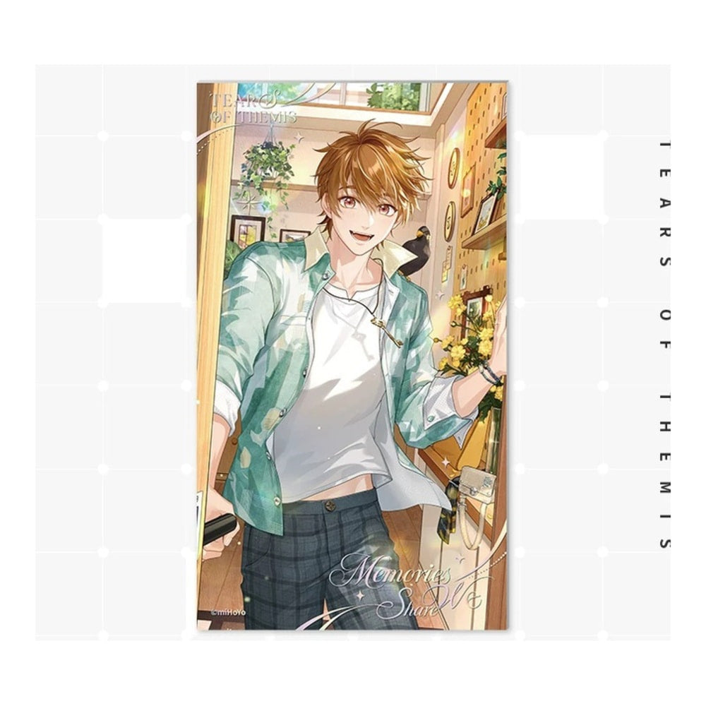 未定事件簿 水無瀬夏彦 ボーダーレス色紙（画像1）