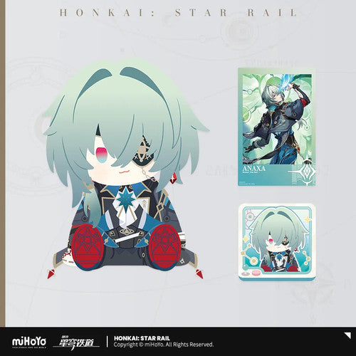 Honkai: Star Rail — Anaxa POTEPOTTE Sitting Plush Vol. 3 Set