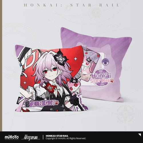 Honkai: Star Rail — Evernight Tiny Cat Square Cushion Cover + Insert Set