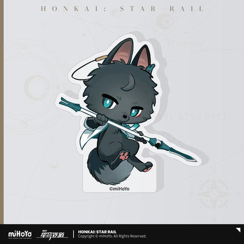 Honkai: Star Rail — Woof-Woof Dan (Dan Heng) Mini Acrylic Stand — Azure Voyage Fluffy Ship Series