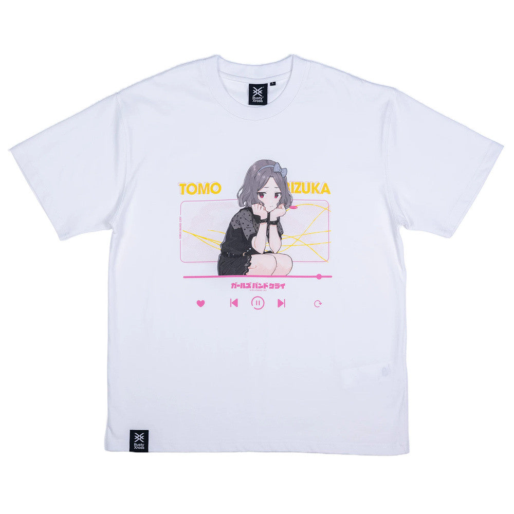 Girls Band Cry — Tomo Ebizuka RustyXross Collab Character Theme T-Shirt