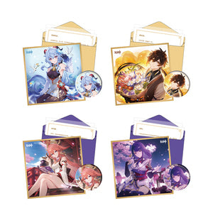 Genshin Impact: Day of Destiny Birthday Character Letter Set - Inazuma & Liyue