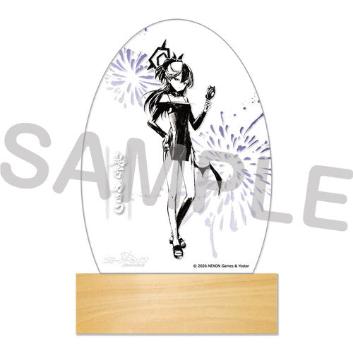 Blue Archive — Kayoko Ink Wash LED Acrylic Stand — TSUTAYA POPUP SHOP Problem Solver 68