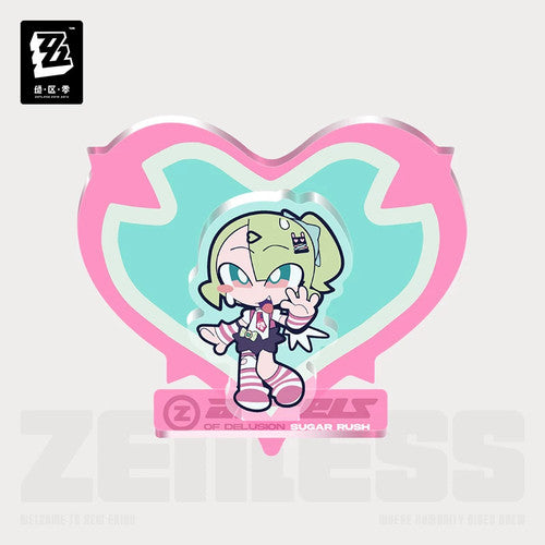 Zenless Zone Zero — Suna SD Acrylic Fridge Magnet — PINK Sweet Critical