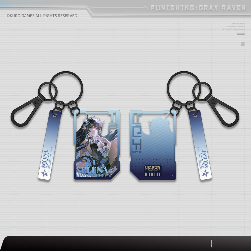 Punishing: Gray Raven — Serena: Huiseong Acrylic Keychain — Coating: Afterimage of Waterlight