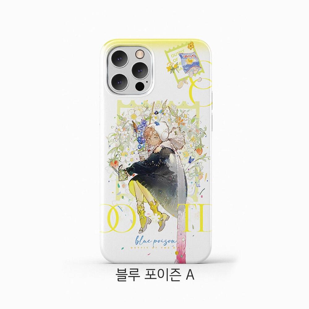 명일방주 폰케이스 휴대폰 케이스 블루 포이즌 A
