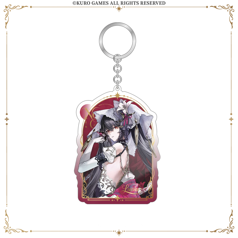 Punishing: Gray Raven — Lucia Acrylic Keychain — Midnight Corridor