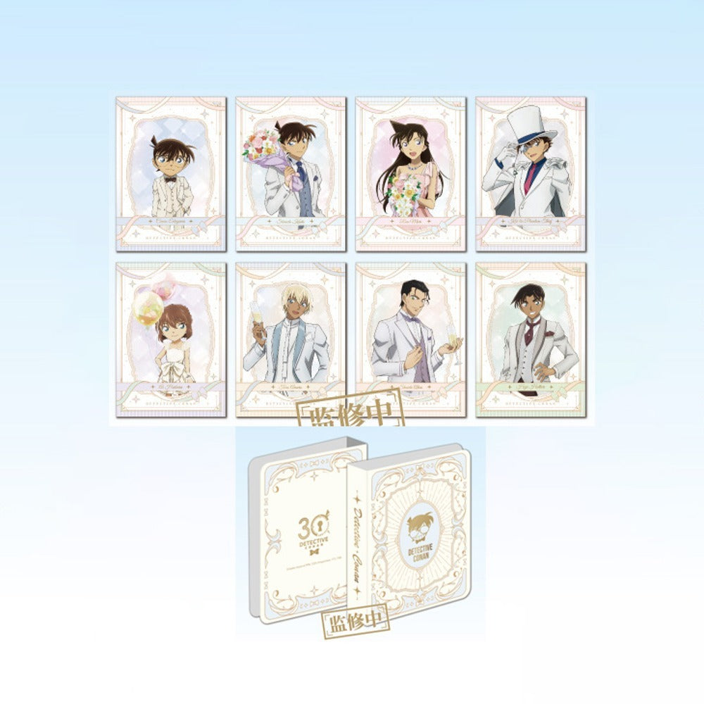 명탐정 코난 공식 정품 굿즈 30주년 한정 시리즈 폴라로이드 카드 북 세트