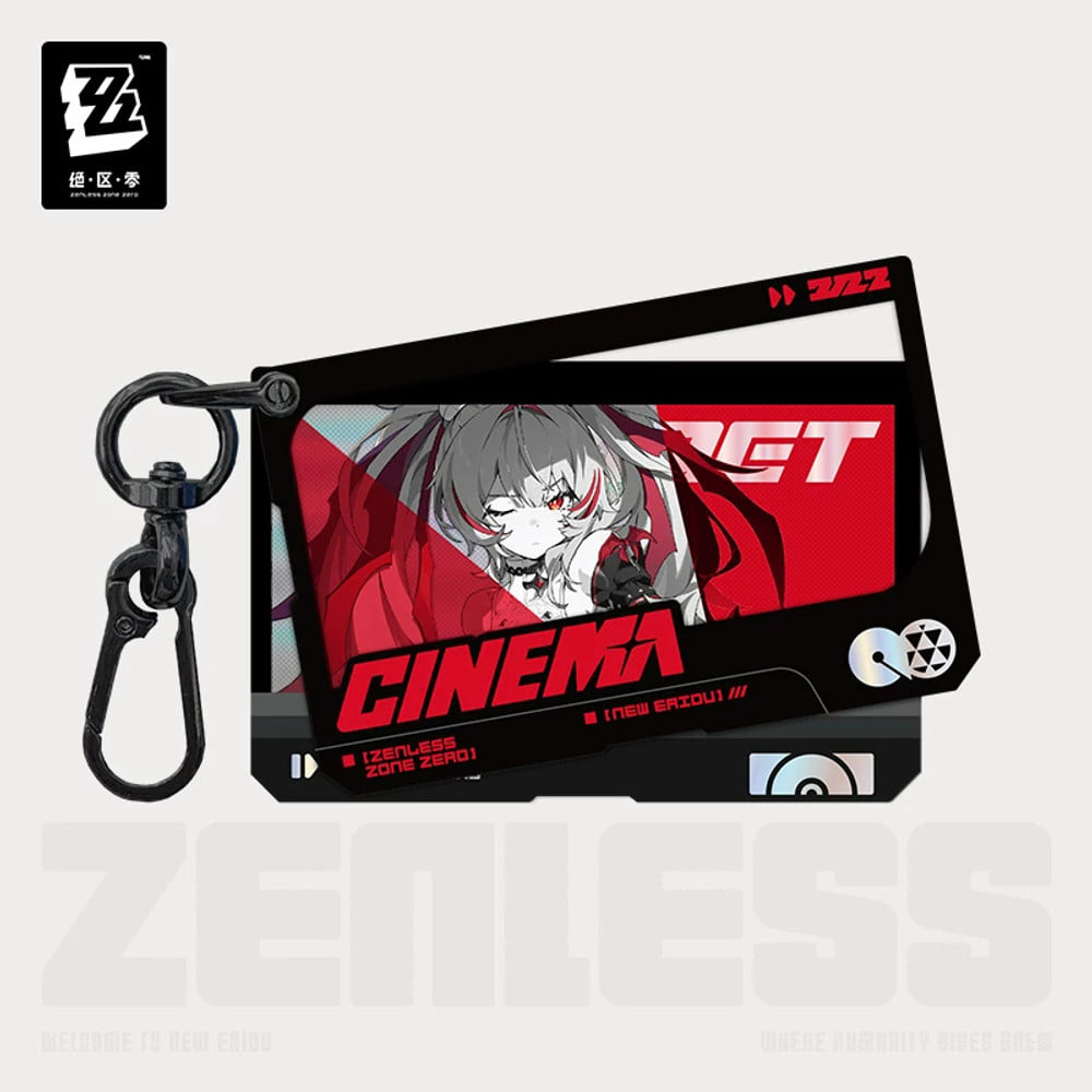 Zenless Zone Zero — Flint Workshop Claret Double Acrylic Keychain — Cinema Series