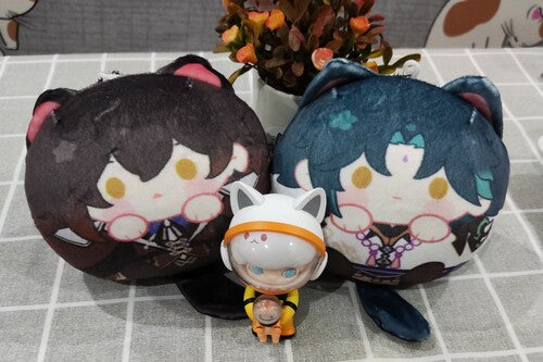 원신 굿즈 만쥬 인형 모찌 미니인형 ﻿소 벤티 다이루크 종려  타르탈리아 클레 케이아 아이테르 카즈하 중운 스카라무슈 알베도 라이덴