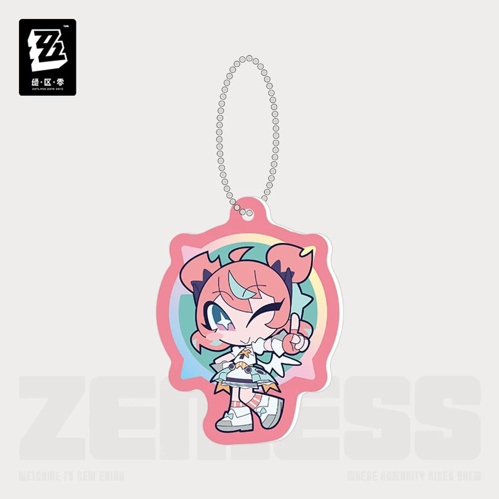 Zenless Zone Zero — Aria SD Acrylic Keychain — PINK Sweet Critical