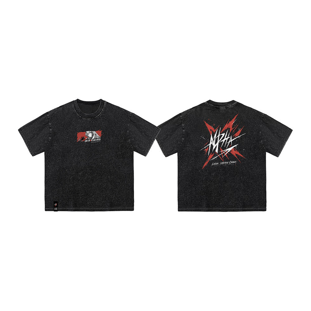 Punishing: Gray Raven — Alpha Character Motif T-Shirt — Meet in the Frequency