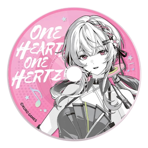 Punishing: Gray Raven — Liv CD-Style Acrylic Coaster — Meet in the Frequency