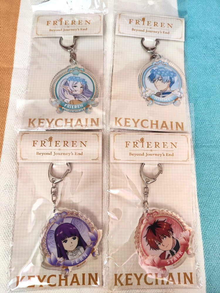 장송의 프리렌 공식 정품 굿즈 팝업 스토어 한정 아크릴 키링 - 프리렌 밀헴 페른 슈타르크