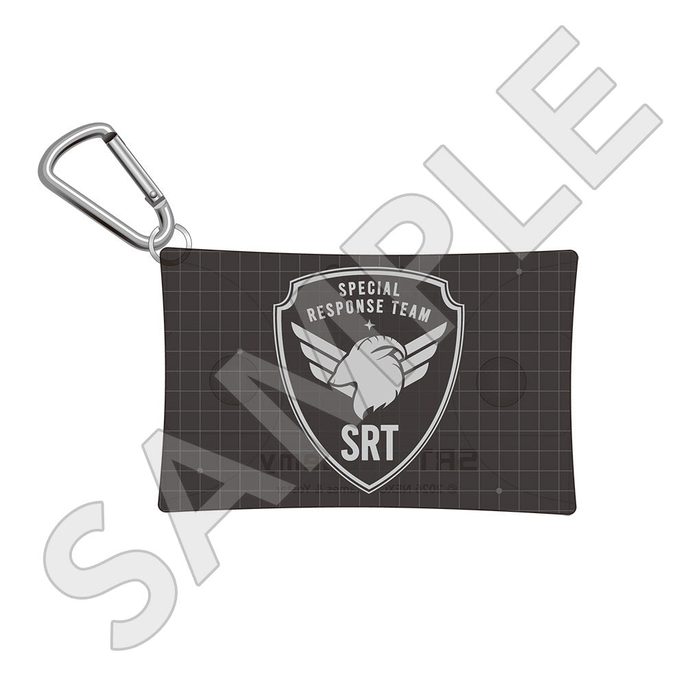 Blue Archive 5.5th Anniversary RABBIT Squad Clear Pouch with Carabiner · Product image.