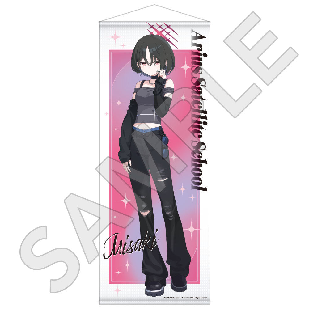 Blue Archive 5.5th Anniversary Misaki Life-Size Wall Tapestry · Product image.