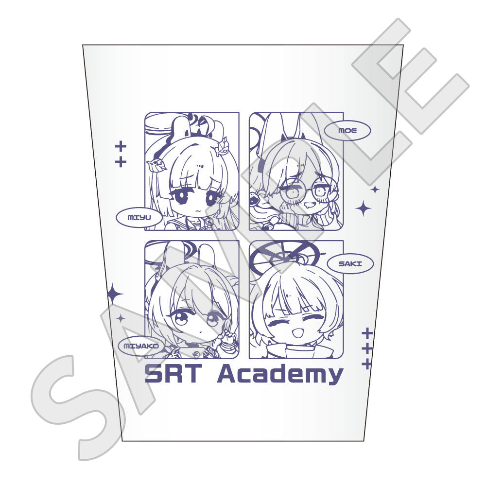 Blue Archive 5.5th Anniversary RABBIT Squad Stainless Steel Insulated Tumbler · Front design.