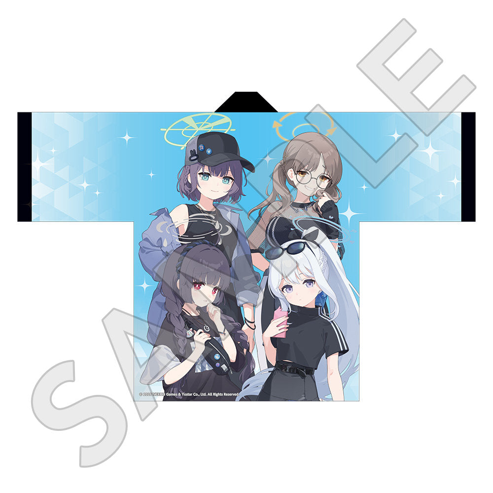 Blue Archive 5.5th Anniversary RABBIT Squad Full-Graphic Happi Coat · Back design.