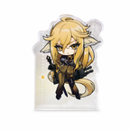 Arknights Ichiban Kuji Vol.4 Snowfield Dawn — H Prize Degenbrecher Chibi Acrylic Block · Lineup reference; sold separately.