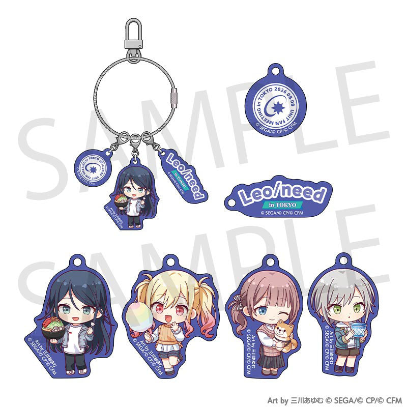 プロジェクトセカイ ミニキャラ4種とロゴ2種のチャーム（画像3）