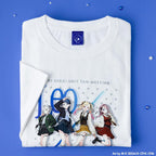 プロジェクトセカイ 4人のイラスト入り白Tシャツ（画像2）