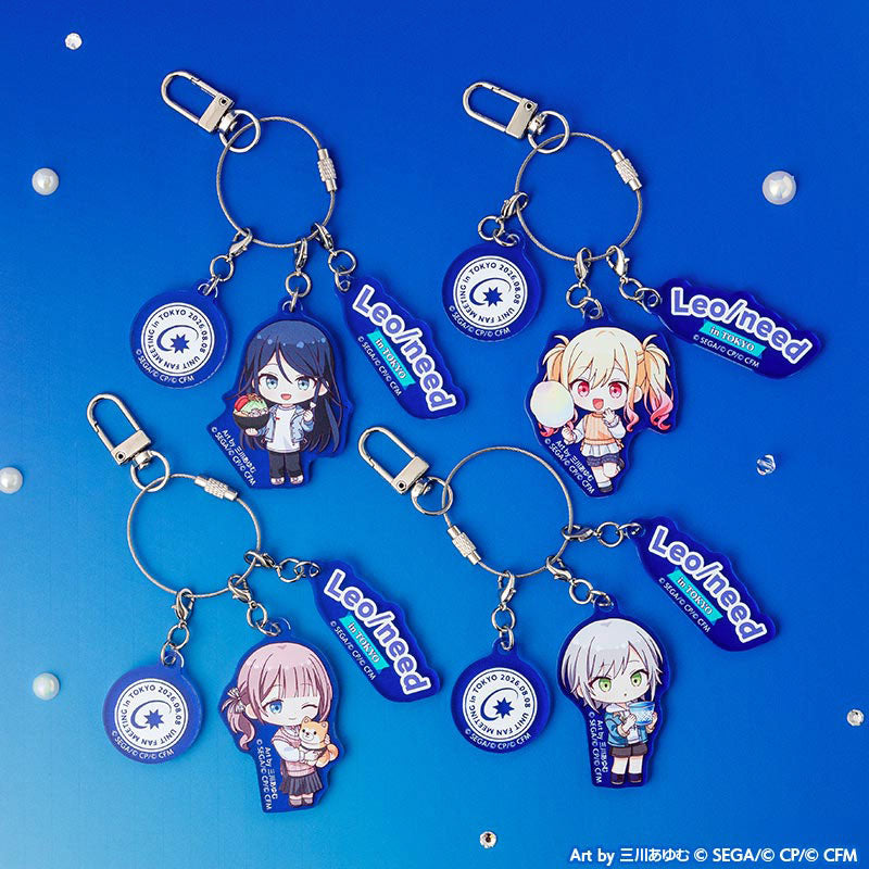 プロジェクトセカイ ミニキャラ4種とロゴ2種のチャーム（画像2）