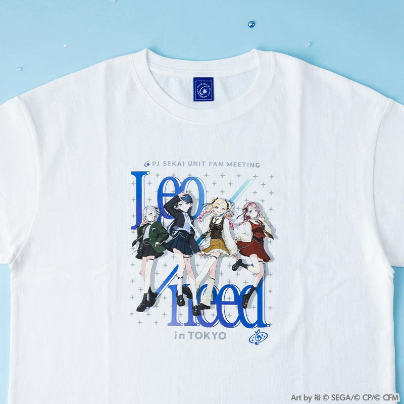 プロジェクトセカイ 4人のイラスト入り白Tシャツ（画像5）