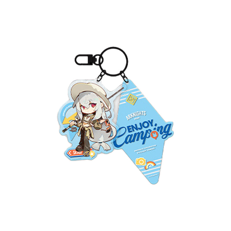 명일방주 공식 정품 굿즈 2025 음악회 시리즈 들판의 즐거운 시간 Q버전 아크릴 키링 스카디