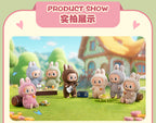 Pop Mart: Labubu The Monsters Tasty Macarons Plush Keychain - Green Grape